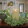 14" Artificial Eucalyptus Spring Table Wreath - National Tree Company - 2 of 3