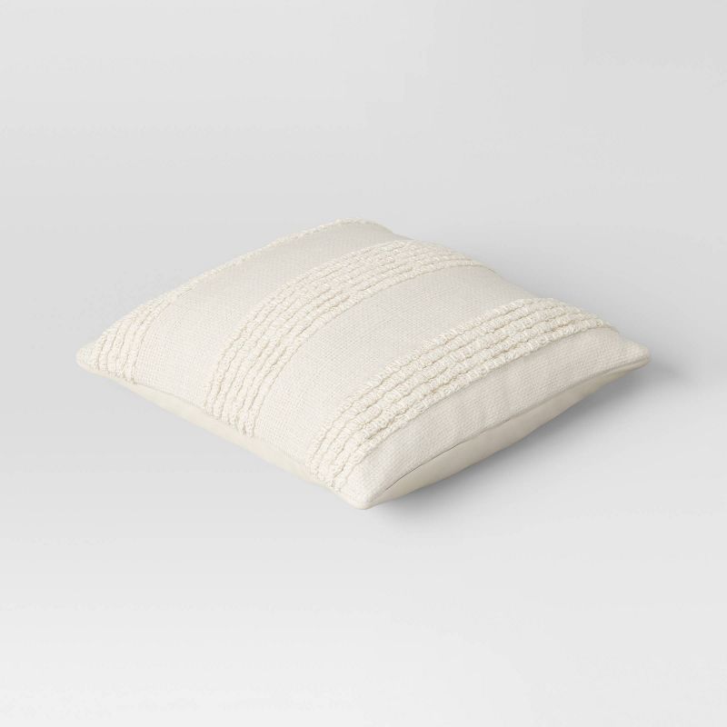 Textural Woven Square Throw Pillow - Threshold™, 4 of 8
