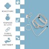 THE LICKER STORE Teddy Boucle Adjustable H Harness and Leash Walk Set with Poop Bag Pouch - 3 of 4