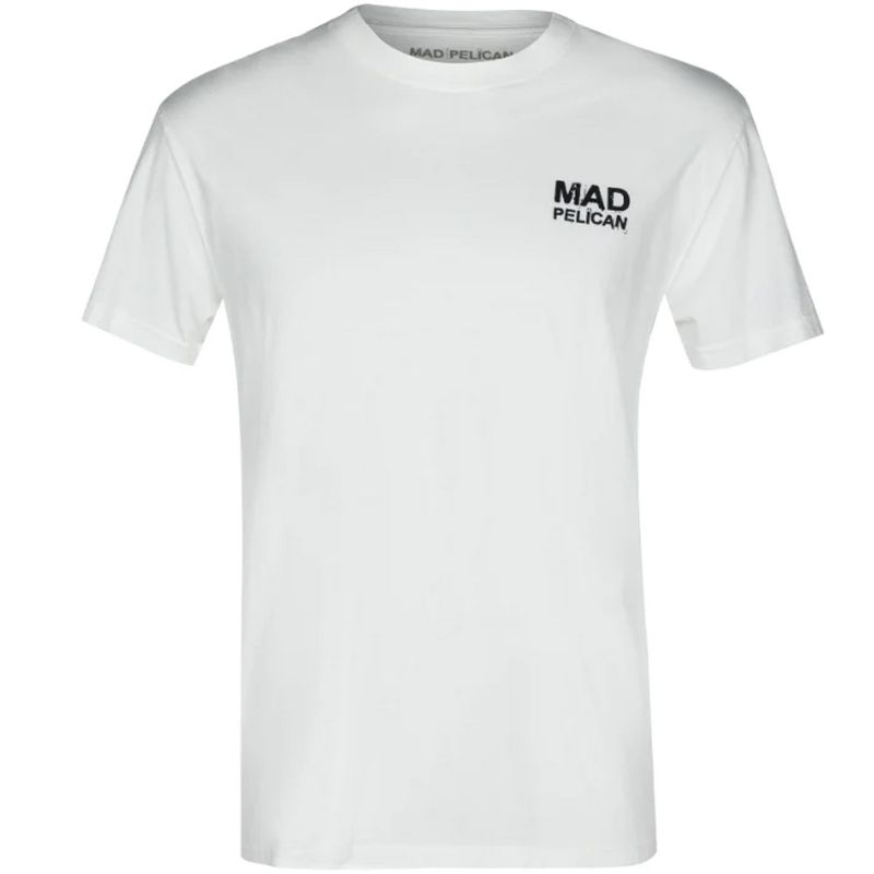 Mad Pelican Liberty Pelican Perfection Graphic T-Shirt - White, 1 of 3