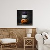 Stupell Industries Vintage Halloween Pumpkin Stack Framed Giclee Art, Black, 24" x 24" - 3 of 4