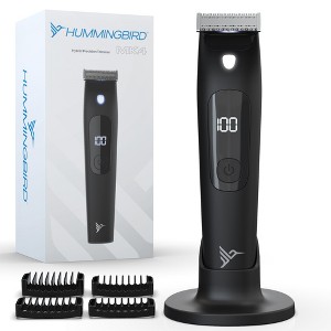 HUMMINGBIRD MK4 Electric Body Hair Trimmer for Men Body Groomer Kit for Privates, Shaver for Hard to Reach Areas, USB-C Rechargeable, Storage Base - 1 of 4