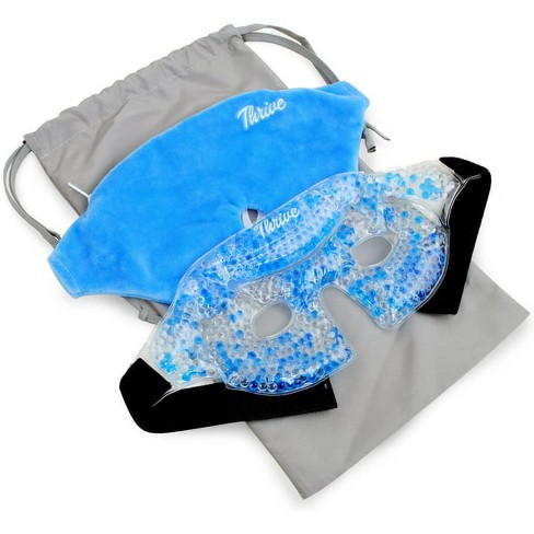 Thrive 2 Pack Reusable Cold Compress Ice Packs for Injury, Gel Ice Pack for  Pain Relief & Rehabilitation