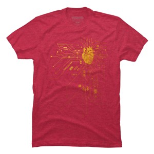 Men's Design By Humans support life By ecologyink T-Shirt - 1 of 4
