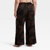 Women's Satin Pajama Pants - Auden™ - 2 of 3