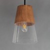 Maxim Lighting Carpenter 1 - Light Pendant in  Walnut/Black - 2 of 4