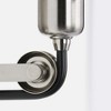 Progress Lighting Rushton 1-Light Wall Sconce, Brushed Nickel, Clear Glass Shade - 2 of 4