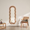 ONWITH 63" x 24" Full Body Mirror For Bedroom,Full Length Mirror With Stand, Floor Large Mirror Wll Mirror,Khaki - 4 of 4
