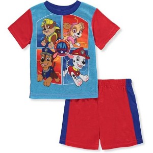 Nickelodeon Paw Patrol Toddler Boys' 2-Piece Polyester Pajama Sets - 1 of 3