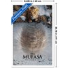 Trends International Disney Mufasa: The Lion King - One Sheet Framed Wall Poster Prints - 3 of 4
