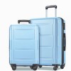 Suitcase Set Of 2, Lightweight ABS Expanable Luggage With TSA Lock & Spinner Wheels For Travel(20inch+24inch) - 2 of 4