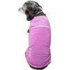 Pet Life (R) Active 'Aero-Pawlse' Heathered Quick-Dry And 4-Way Stretch-Performance Dog Tank Top T-Shirt - image 4 of 4