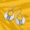 Ross-Simons Mother-Of-Pearl Bali-Style Teardrop Earrings in Sterling Silver - 3 of 4