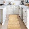Machine Washable Runner Rugs 2x6 Modern Farmhouse Area Rugs with Non-Slip Backing Gradient Woven Hallway Rugs Non-Shedding Soft Low Pile Rug - 2 of 4