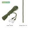 Unique Bargains Hollow Braided Polypropylene Anchor Rope with Hook for Marine Life Boat - 2 of 4
