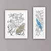 2- Piece Vignette What if I FAIL? White Framed Wall Art for Living Room, Bedroom Wall Art Print for Home Decor by Deb Strain - 3 of 4