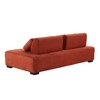 3-Seater Sofa Couch With Backrest Cushion, Pillow  Upholstered Minimalist Sofa, Multifunctional Couch - 2 of 4