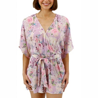 Women's Floral Romper - Grace & Lace