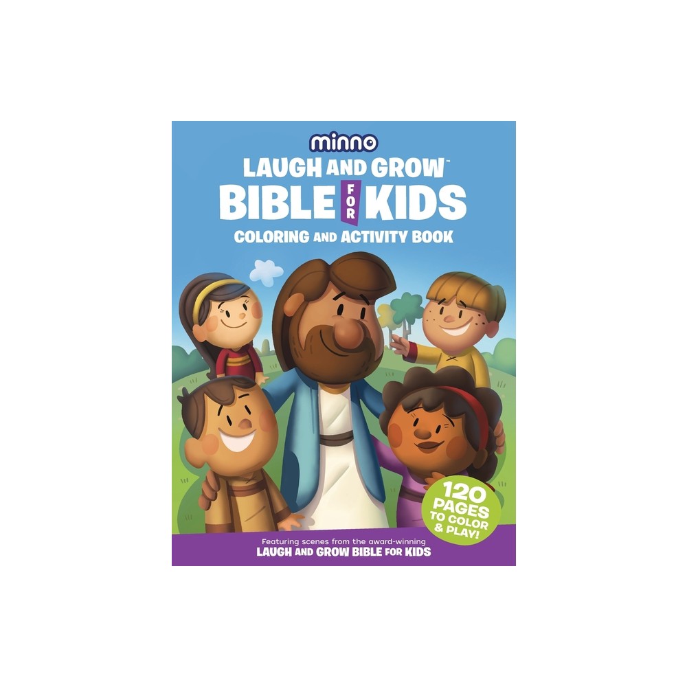 Laugh and Grow Bible Coloring and Activity Book - by Phil Vischer (Paperback)