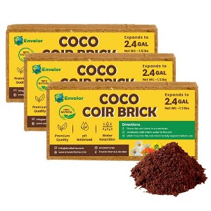 Envelor Coco Coir Brick Potting Soil - 1 of 4