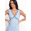 Petal and Pup Peri Mini Dress - Blue - 4 of 4