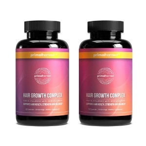 Primal Harvest Hair Complex for Women and Men for Healthy Hair to Promote Scalp and Follicle Health 2 Pack - 1 of 4