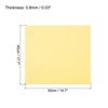 Unique Bargains EVA Flexible DIY Craft Embellishments Foam Sheets 5 Pcs 19.7" x 17.7" Light Yellow - 2 of 4