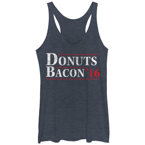 Women's Lost Gods Donuts and Bacon 2016 Racerback Tank Top - image 1 of 3