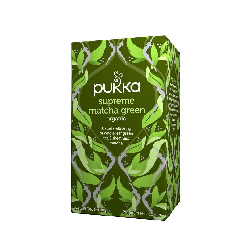 Pukka Supreme Matcha Green Organic Tea Bags - 20ct, 1 of 9