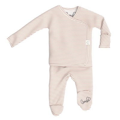 Bonsie Skin to Skin Babywear - Footie - Berry Twist