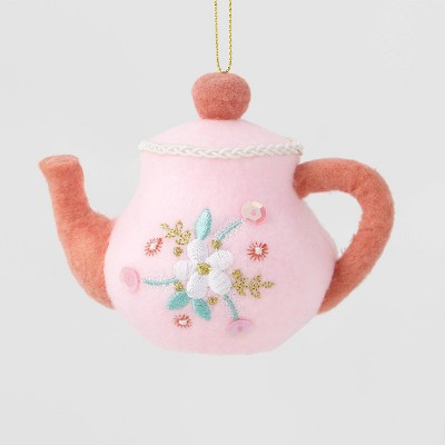 Teapot Christmas Tree Ornament Pink - Wondershop™