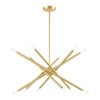 Livex Lighting Soho 12 - Light Chandelier in  Satin Brass - 4 of 4