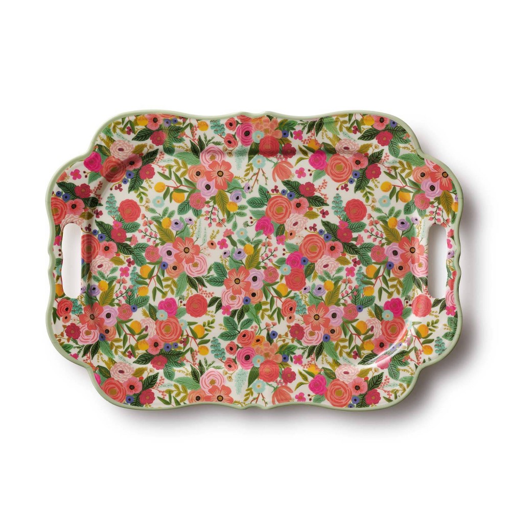 Photos - Tray Rifle Paper Co. Garden Party Melamine Serving 