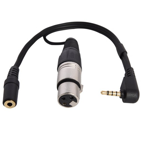 3.5mm to XLR Stereo Microphone Cable