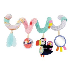 Infantino Go Gaga! Spiral Activity Toy - Pink - 1 of 4