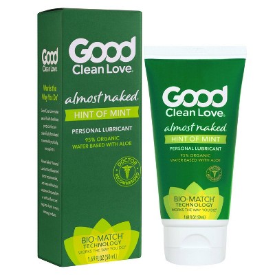Good Clean Love Almost Naked Hint of Mint Personal Lubricants - 1.69oz