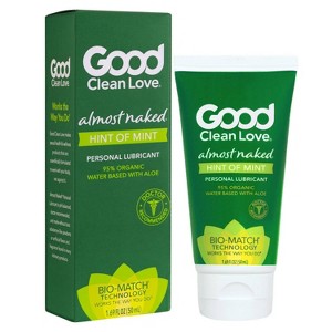 Good Clean Love Almost Naked Hint of Mint Personal Lubricants - 1.69oz - 1 of 4