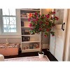 Artificial Bougainvillea Tree, Tall Potted Fake Bougainvillea Trees, Faux Tree with Wood Trunk and Pink Flowers for Outdoor Indoor - 4 of 4