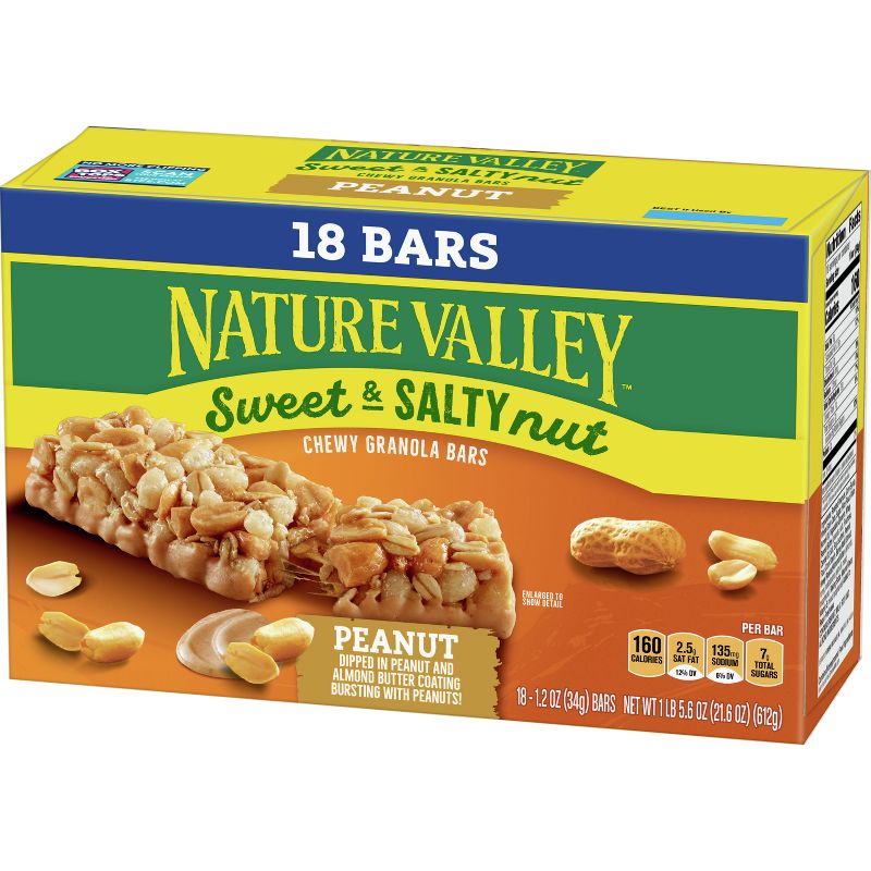 Nature Valley Sweet N Salty Granola Bars - 18ct/1.49oz, 3 of 8