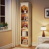 Hommoo 70.9-Inch Tall Narrow 5-Tier Cube Bookcase - 2 of 4