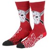 Adult Horror Movie Villains Pennywise Jason, Freddy Kruger 6-Pack Crew Socks - 2 of 4
