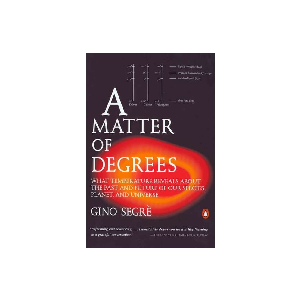 A Matter of Degrees - by Gino Segre (Paperback)