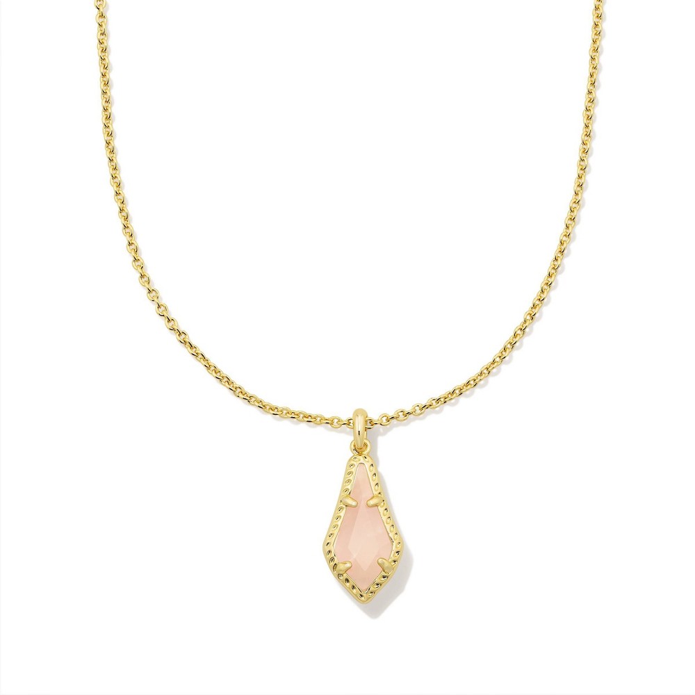 Photos - Pendant / Choker Necklace KENDRA SCOTT Jesse Pendant Necklace - Rose Quartz 