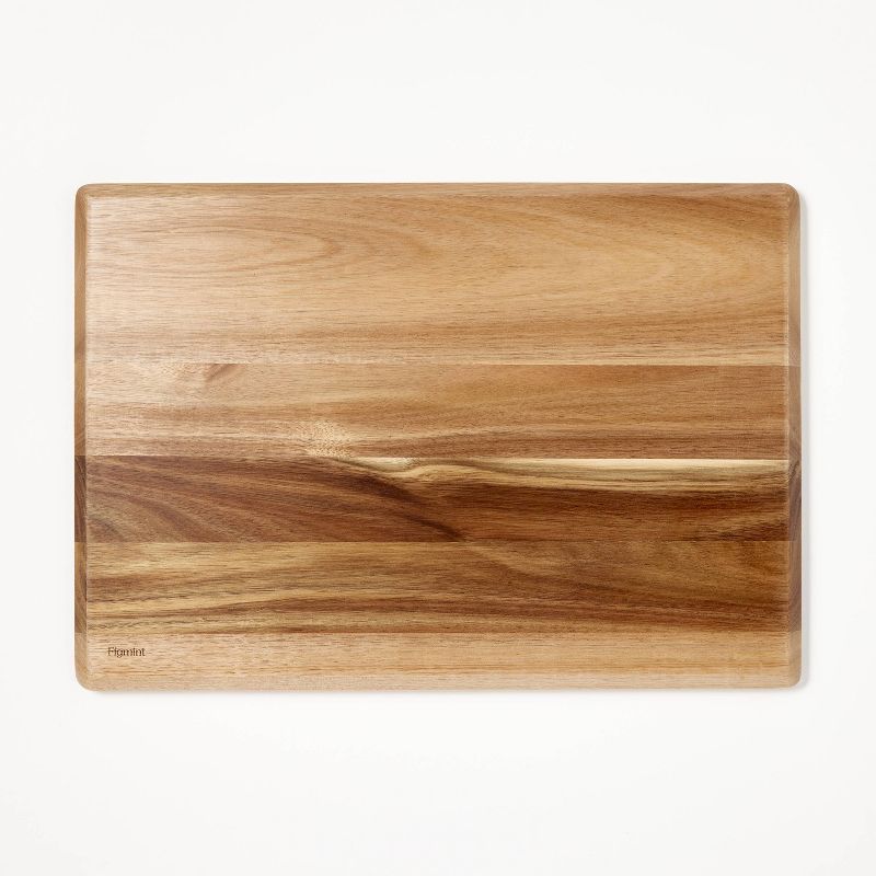 14&#34;x20&#34; Acacia Wood Carving Board with Juice Groove Natural - Figmint&#8482;, 4 of 6