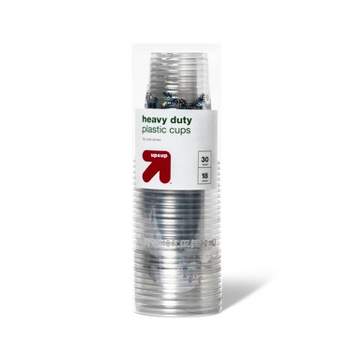 Holiday Disposable Drinkware Clear Cup - Holly - 18oz/30ct - up & up™