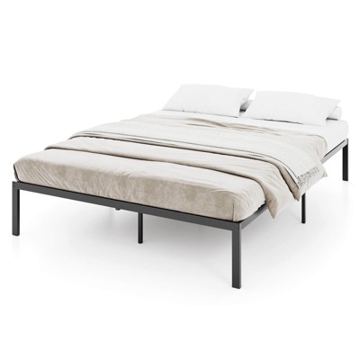 Safstar Full Size Metal Bed Frame Heavy Duty Support Slats Mattress Foundation