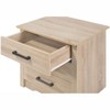 Passion Furniture Hudson 3-Drawer Nightstand (23 in. H x 22 in. W x 18 in. D) - 3 of 4