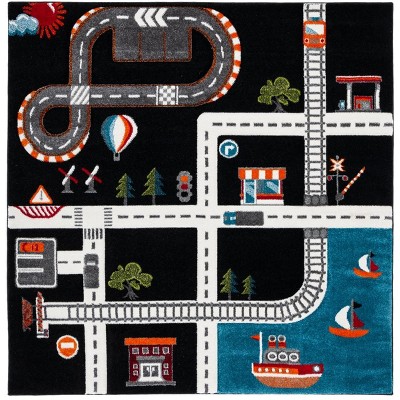 Carousel Kids CRK192 Loomed Indoor Rug - Safavieh