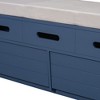 NicBex Shoe Rack Bench Shoe Storage Organizer Rustic Storage Bench with 2 Drawers Hidden Storage Space for Entryway Bedroom - 2 of 4