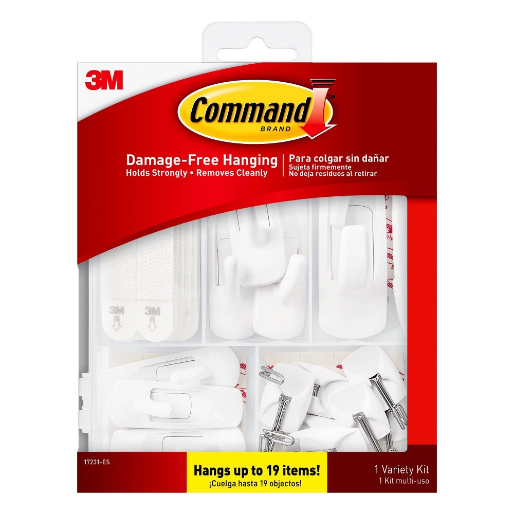 UPC 076308929633 product image for 54pk General Purpose Variety Kit - 3M Command, White | upcitemdb.com